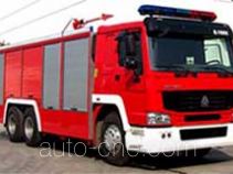 Haidun JDX5260GXFPM100 foam fire engine