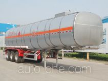 Juntong JF9404GRYB flammable liquid aluminum tank trailer