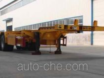 Container transport trailer