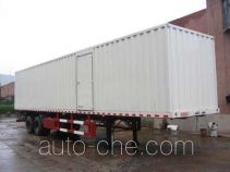 Guodao JG9340XXY box body van trailer