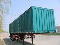 Guodao JG9390XXY box body van trailer