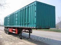 Guodao JG9391XXY box body van trailer