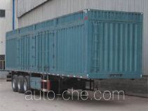 Kuangshan JKQ9400XXY box body van trailer