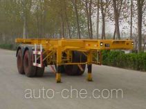 Qiang JTD9350TJZG container transport trailer