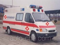 江铃全顺牌JX5037XJHDLC-M型救护车