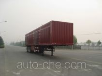 Yindun JYC9402XXY box body van trailer