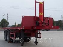 Luquan JZQ9340ZZXP flatbed dump trailer