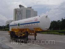 Jiuyuan KP9290GDY cryogenic liquid tank semi-trailer