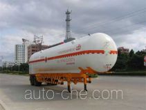 Jiuyuan KP9340GDY cryogenic liquid tank semi-trailer