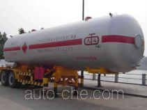 Jiuyuan KP9340GYQ полуприцеп цистерна газовоз для перевозки сжиженного газа