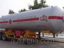 Jiuyuan KP9341GYQ liquefied gas tank trailer