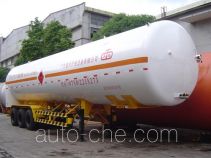 Jiuyuan KP9400GDY cryogenic liquid tank semi-trailer