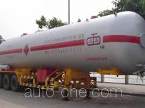 Jiuyuan KP9400GYQ liquefied gas tank trailer
