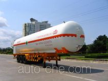 Jiuyuan KP9401GDY cryogenic liquid tank semi-trailer