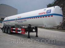 Chuan KQF9407GDYFSD cryogenic liquid tank semi-trailer