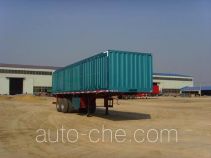 Aotong LAT9340XXY box body van trailer