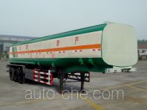 Aotong LAT9400GHY chemical liquid tank trailer