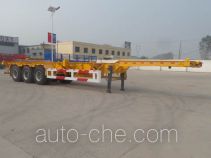 Jiayun LFY9400TWY dangerous goods tank container skeletal trailer