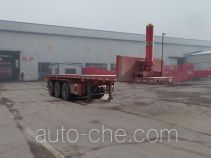 Xinhongdong LHD9400ZZXP flatbed dump trailer