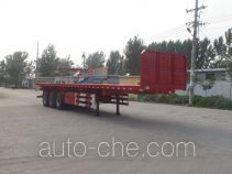 Huasheng Shunxiang LHS9402ZZXP flatbed dump trailer
