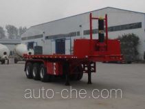 Taicheng LHT9400ZZXP flatbed dump trailer