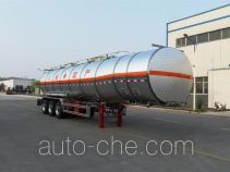 華宇達牌LHY9400GRYA型鋁合金易燃液體罐式運輸半掛車