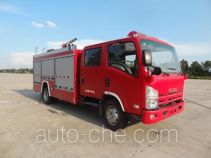 Tianhe LLX5104GXFPM40/L foam fire engine