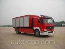 Tianhe LLX5133TXFZX40H hydraulic hooklift hoist fire truck