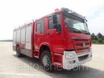 Tianhe LLX5154TXFHX25/H chemical decontamination fire engine