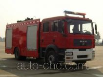 Tianhe LLX5160GXFSG70M fire tank truck