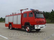 天河牌LLX5190GXFPF65型干粉泡沫联用消防车