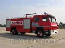 Tianhe LLX5190GXFPM80R foam fire engine