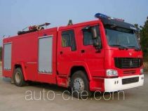 天河牌LLX5190GXFPM70HM型泡沫消防车