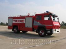 Tianhe LLX5190GXFSG80R fire tank truck
