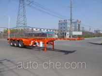 Luping Machinery LPC9400TWYS dangerous goods tank container skeletal trailer