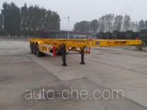 Sitong Lufeng LST9400TWY dangerous goods tank container skeletal trailer