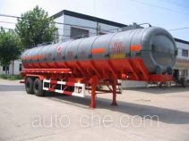 Lushi LSX9341GHY chemical liquid tank trailer