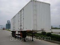 Nanming LSY9382XXY box body van trailer