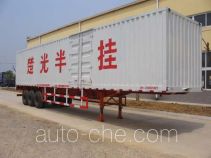 Chuguang box body van trailer
