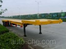 Wind power equipment low flatbed trailer