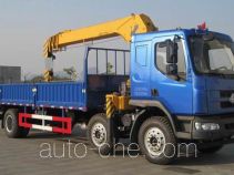 Chenglong LZ5250JSQM3CA truck mounted loader crane
