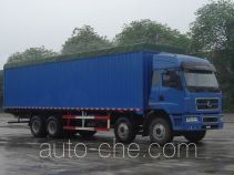 Chenglong LZ5312XXYPPEL soft top box van truck