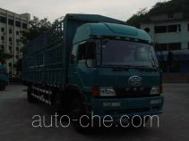 FAW Liute Shenli LZT5212CXYPK2L9T3A95 бескапотный грузовик с решетчатым тент-каркасом