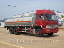 FAW Liute Shenli LZT5255GHYP2K2E3L1T1A92 chemical liquid tank cabover truck