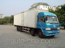 FAW Liute Shenli LZT5311XXYPK2L11T2A91 box van truck