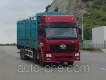 Бескапотный грузовик с решетчатым тент-каркасом FAW Liute Shenli