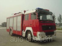 Zhenxiang MG5190TXFGP65 dry powder and foam combined fire engine