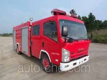 Guangtong (Haomiao) MX5100GXFSG30 fire tank truck