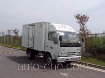 Yuejin NJ5033XXY-DC3 box van truck