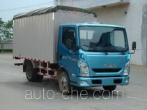 Yuejin NJ5040CPYZCDCMZ soft top box van truck